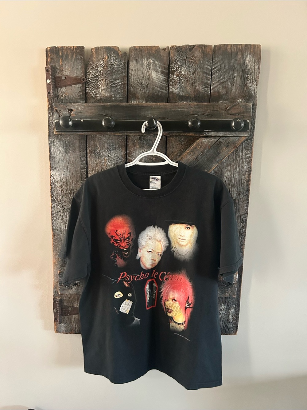 Women's Vintage 2004 Psycho le Cému Black Graphic T-Shirt